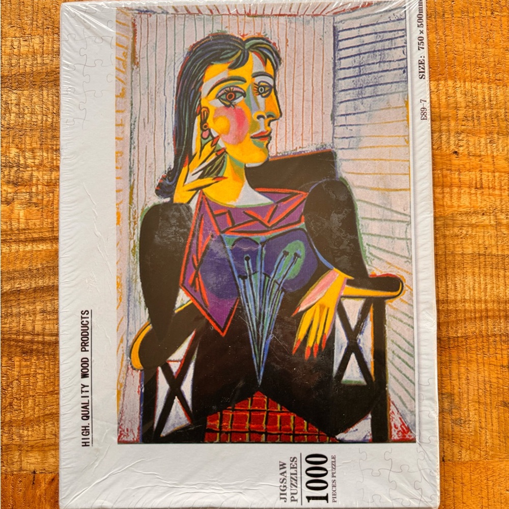 Colorful Abstract Art Puzzle Picasso wood puzzle
